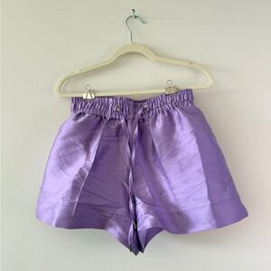 Sandro Purple Women's Shorts